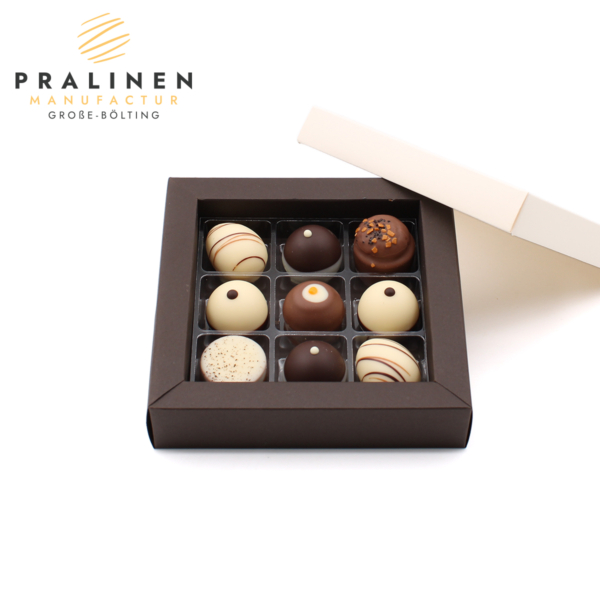 Eierlikör Praline, Premium Praline, Edle Praline, Eierlikör Tröpfchen, Pralinen mit Eierlikör