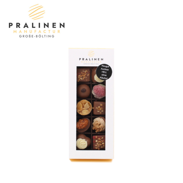 Nougat Pralinen, Pralinen mit Nougat