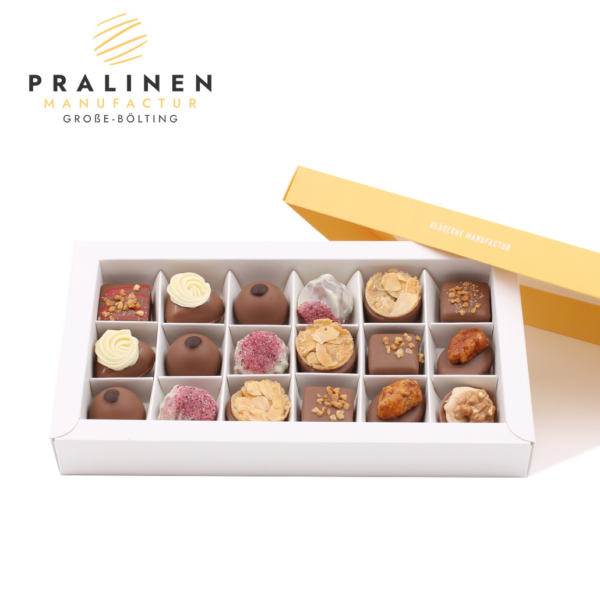 Nougat Pralinen, Pralinen mit Nougat