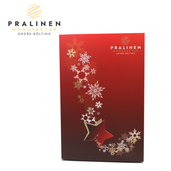 Pralinen Adventskalender mit Alkohol, Schokoladen Adventskalender, Adventskalender Geschenk, Besonderer Adventskalender